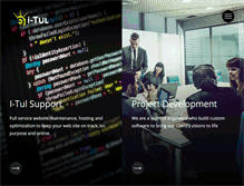 Tablet Screenshot of i-tul.com